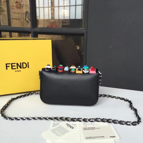 F**di-3baguette-replica-bag-black