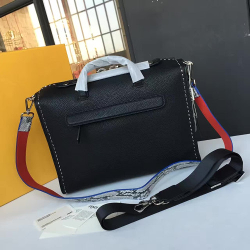 F**di-briefcase-replica-bag-black-4