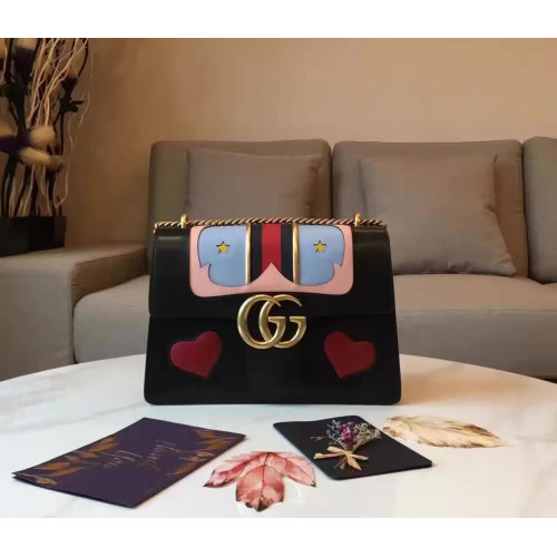 G*u*i-gg-marmont-replica-bag-black-259
