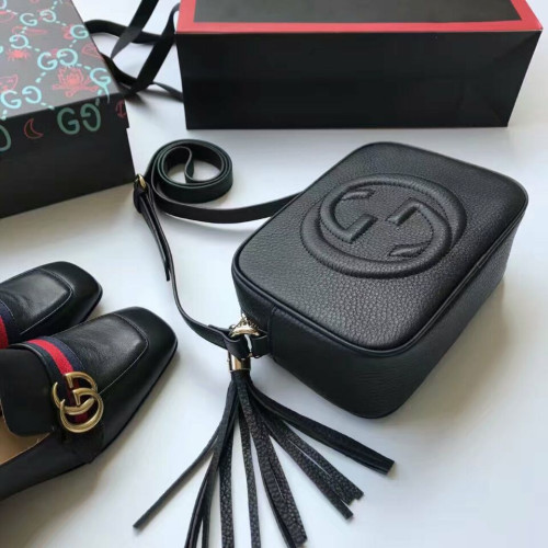 G*u*i-soho-disco-bag-replica-bag-black