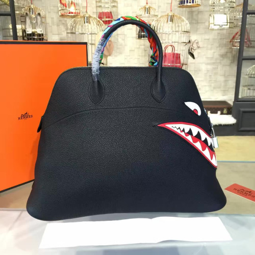 H**mes-bolide-replica-bag-black