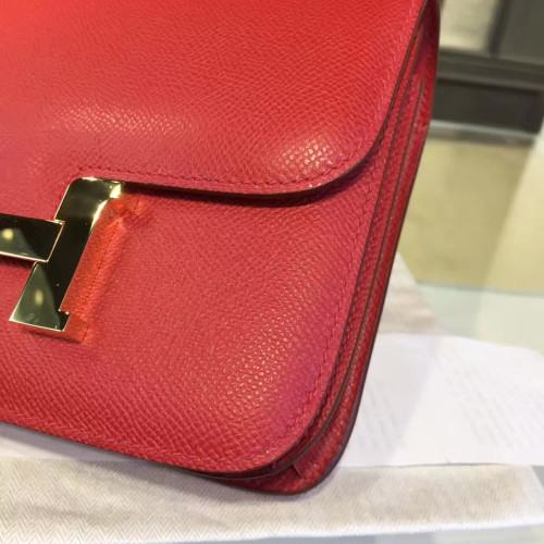 H**mes-constance-replica-bag-darkred