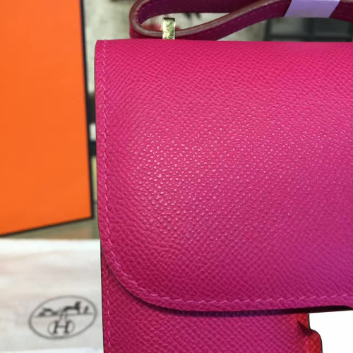 H**mes-constance-replica-bag-deeppink
