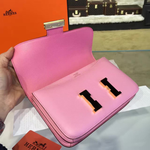 H**mes-constance-replica-bag-pink-3