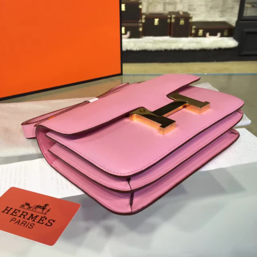 H**mes-constance-replica-bag-pink-3