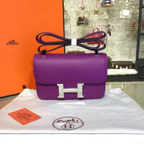 H**mes-constance-replica-bag-purple-3