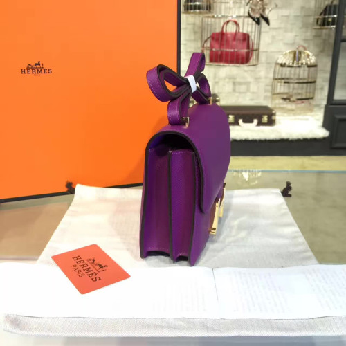 H**mes-constance-replica-bag-purple
