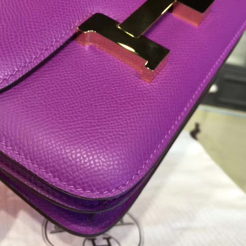 H**mes-constance-replica-bag-purple