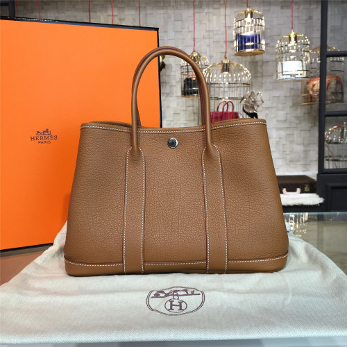 H**mes-garden-party-replica-bag-brown-2