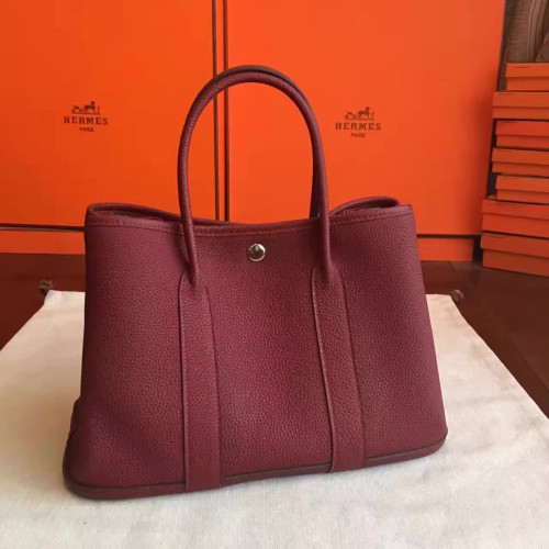 H**mes-garden-party-replica-bag-burgundy-5