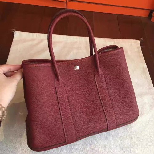 H**mes-garden-party-replica-bag-burgundy-5