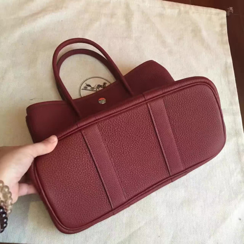 H**mes-garden-party-replica-bag-burgundy-5