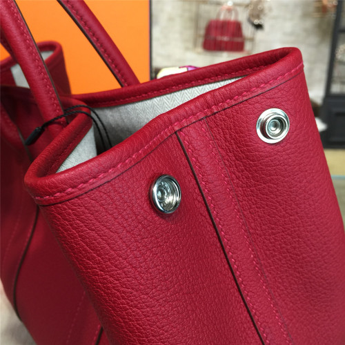 H**mes-garden-party-replica-bag-darkred