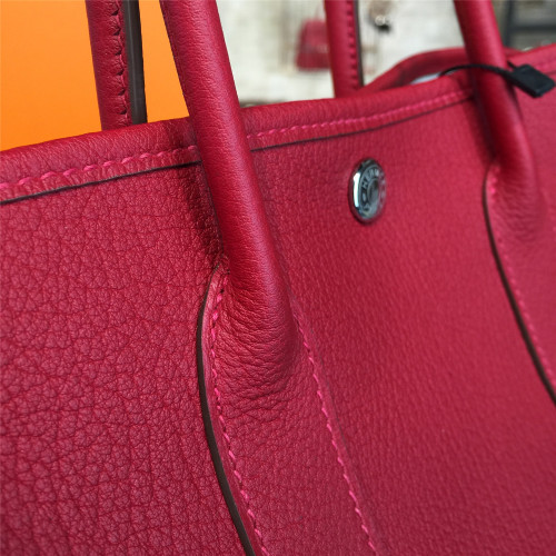 H**mes-garden-party-replica-bag-darkred