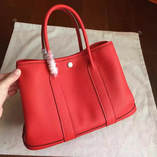 H**mes-garden-party-replica-bag-red
