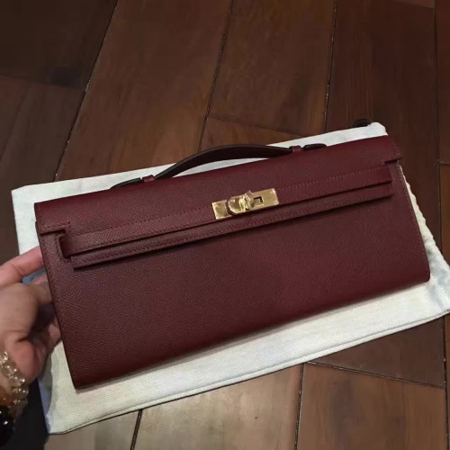 H**mes-kelly-cut-replica-bag-burgundy-5