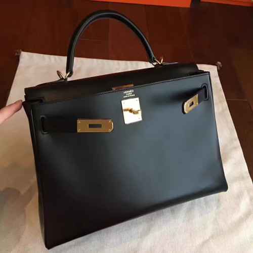 H**mes-kelly-replica-bag-black-2