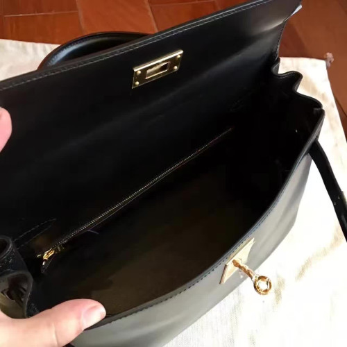 H**mes-kelly-replica-bag-black-2