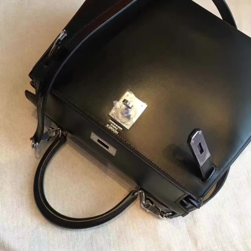 H**mes-kelly-replica-bag-black-7