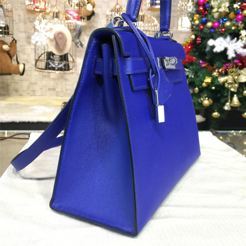 H**mes-kelly-replica-bag-blue