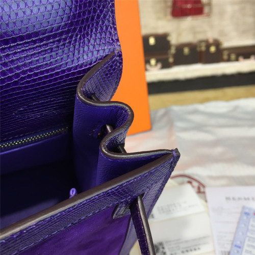 H**mes-kelly-replica-bag-dark-purple