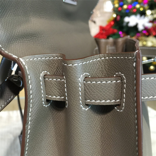 H**mes-kelly-replica-bag-gray