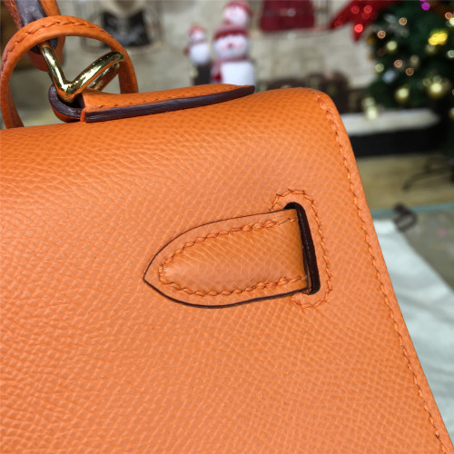 H**mes-kelly-replica-bag-orange-3