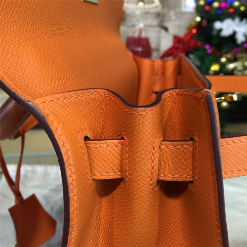 H**mes-kelly-replica-bag-orange-3