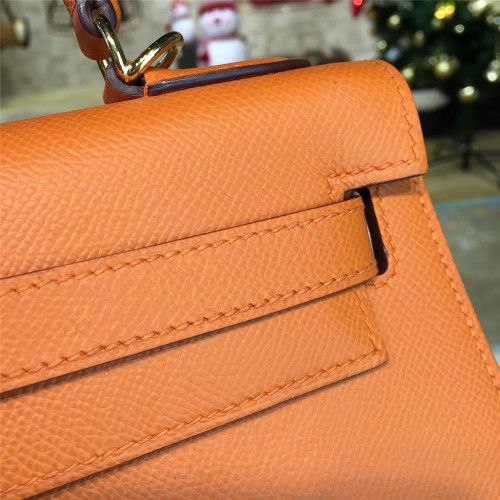 H**mes-kelly-replica-bag-orange-3