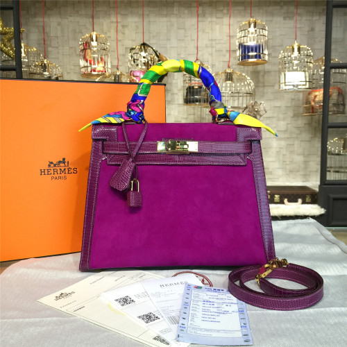 H**mes-kelly-replica-bag-purple-2