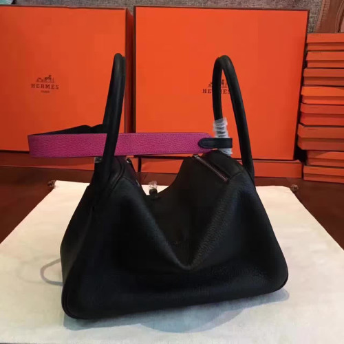 H**mes-lindy-replica-bag-black-7