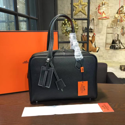 H**mes-victoria-replica-bag-black-4