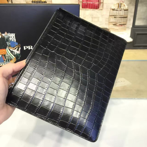 Pra*a-clutch-bags-replica-bag-black-2