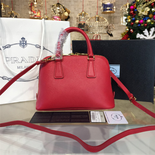 Pra*a-promenade-bag-replica-bag-red