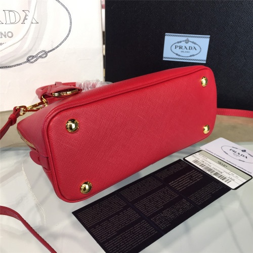 Pra*a-promenade-bag-replica-bag-red