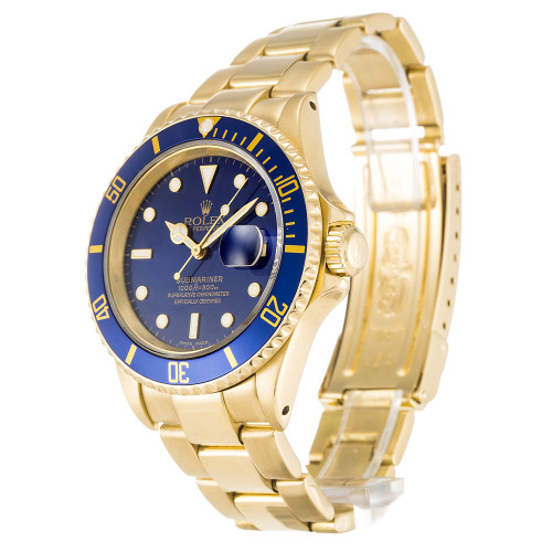 R*l*x-submariner-blue-dial-16618