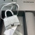 Balenciaga Hourglass Mini Handbag In White, For Women, Women’s Bags 4.7in/12cm 6373721LR6Y9016