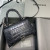 Balenciaga Hourglass Small Handbag In Dark Grey, For Women, Women’s Bags 9in/23cm 5935461LR6Y1309
