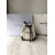 Balenciaga Navy Cabas Linen Crossbody Bag In White, For Women, Women’s Bags 9.8in/25cm