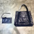 Balenciaga Navy Medium Cabas Tote Bag In Blue, For Women, Women’s Bags 14.1in/36cm
