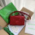Bottega Veneta Cassette Red, For Women, Women’s Bags 9.1in/23cm 578004V1EP36358