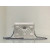 1:1 Replica Christian Dior Caro Zipped Pouch With Chain White, For Women, Women’s Handbags 7.5in/19cm CD