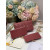 1:1 Replica Christian Dior Lady Dior Pouch Crimson, For Women, Women’s Handbags 8.5in/21.5cm CD