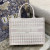 1:1 Replica Christian Dior Medium Dior Book Tote Pastel Houndstooth Embroidery, Pastel, For Women Women’s Handbags, Shoulder Bags, 36cm CD