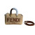 1:1 Replica Fendi Anws By The Way Mini Bag Brown For Women 18cm / 17.1in