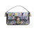 1:1 Replica Fendi Canvas Bag With Ff Embroidery Multicolor For Women 18cm / 7.1in