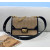 1:1 Replica Fendi Medium Kan U Black and Brown Bag For Woman 25cm/10in