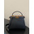 1:1 Replica Fendi Peekaboo ISeeU Petite Grey Small Bag For Woman 20cm/8in