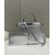 1:1 Replica Fendi Peekaboo Medium Silver Bag For Woman 33cm/13in