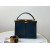 1:1 Replica Fendi Peekaboo X-Lite Tote Medium Navy Blue Bag For Woman 30cm/12in